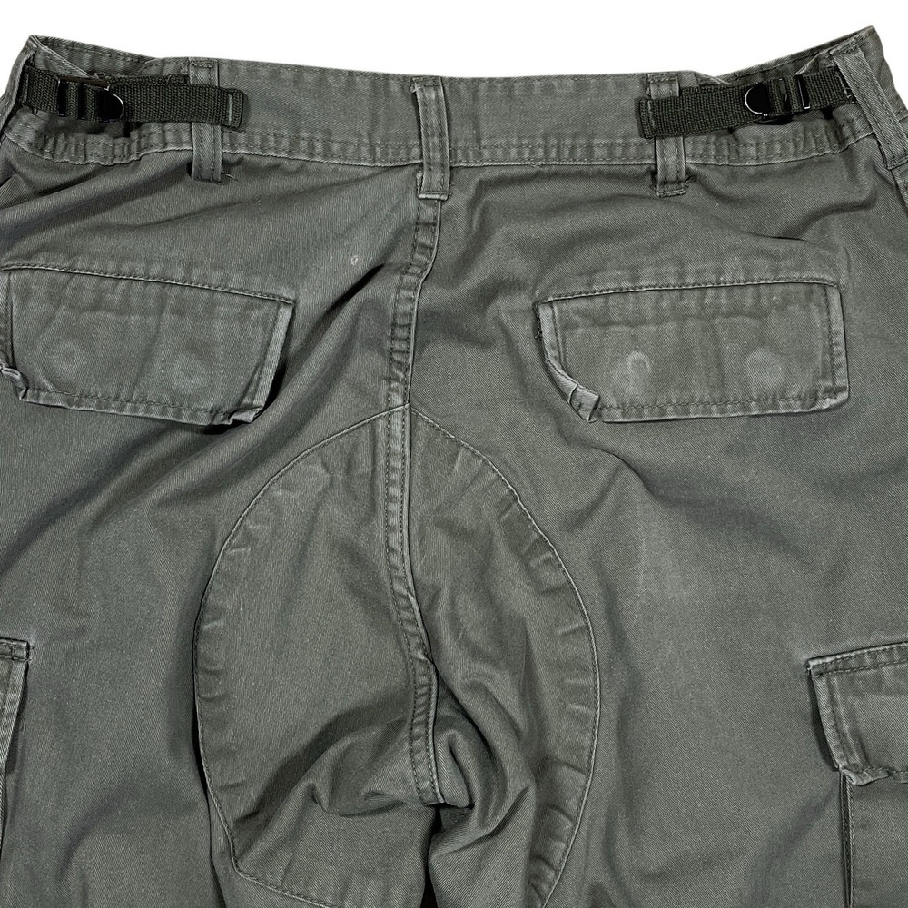 Cowtown Arizona Skateboarding Red‎ Curb Cargo Pants Mens M Military Green Grunge - Picture 4 of 10